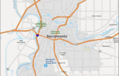 Map Of Sacramento California GIS Geography