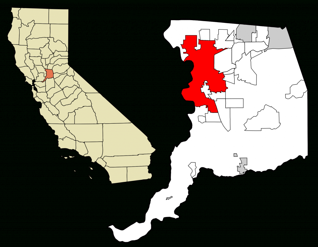 Map Of Sacramento County California Printable Maps