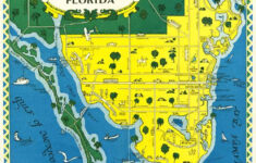 Map Of Saint Petersburg Florida Mid 1900s
