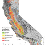 Map Of Salt Affected Soils For The West Side Of California S San