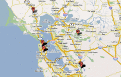 Map Of San Francisco San Jose TravelsMaps Com