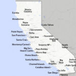 Map Of Southern California Coastline Printable Maps