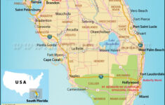 Map Of Southern Florida Gulf Side Printable Maps