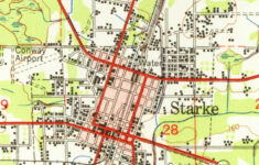 map of starke 1949 florida Map Of Starke 1949 Florida