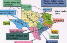 Map Of Texas Indian Tribes