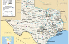 Map Of Texas Major Cities Printable Maps