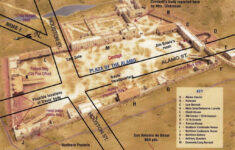 Map Of The Alamo San Antonio Texas Printable Maps