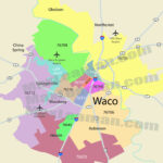 Map Of Waco Texas And Surrounding Area Printable Maps