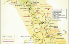 Map Of Wineries In Sonoma County California Printable Maps