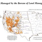 Map Showing Stunning Extent Of Federal Controlled Land Texas Blm Land