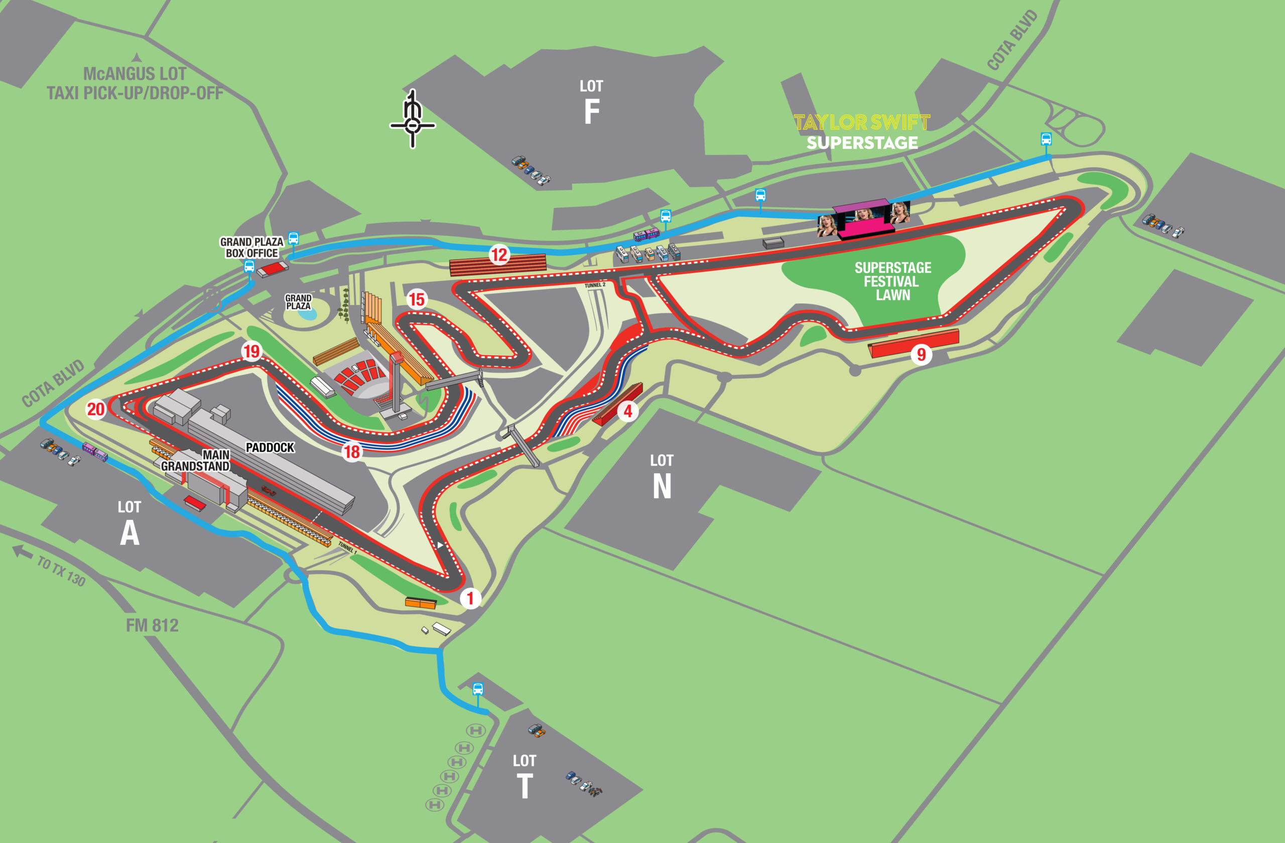 Maps Circuit Of The Americas