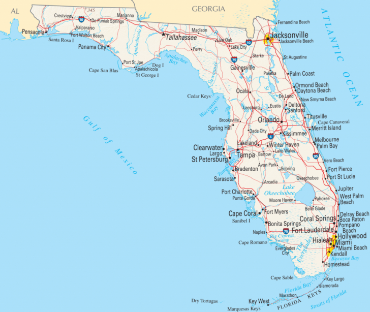 Florida Gulf Coast Google Maps