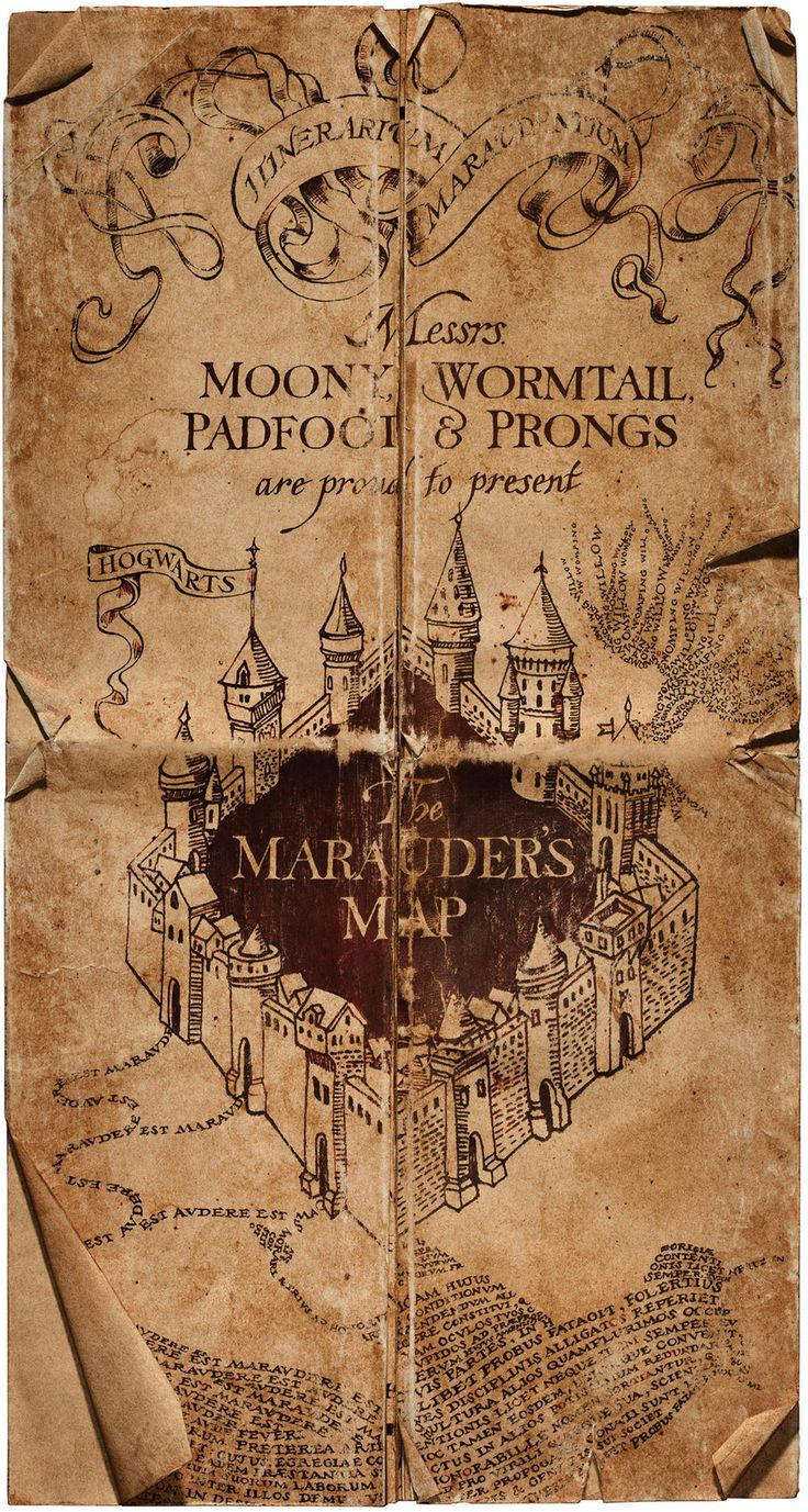 Marauder s Map Harry Potter Wiki Wikia Party Tumblr Marauder s Map 