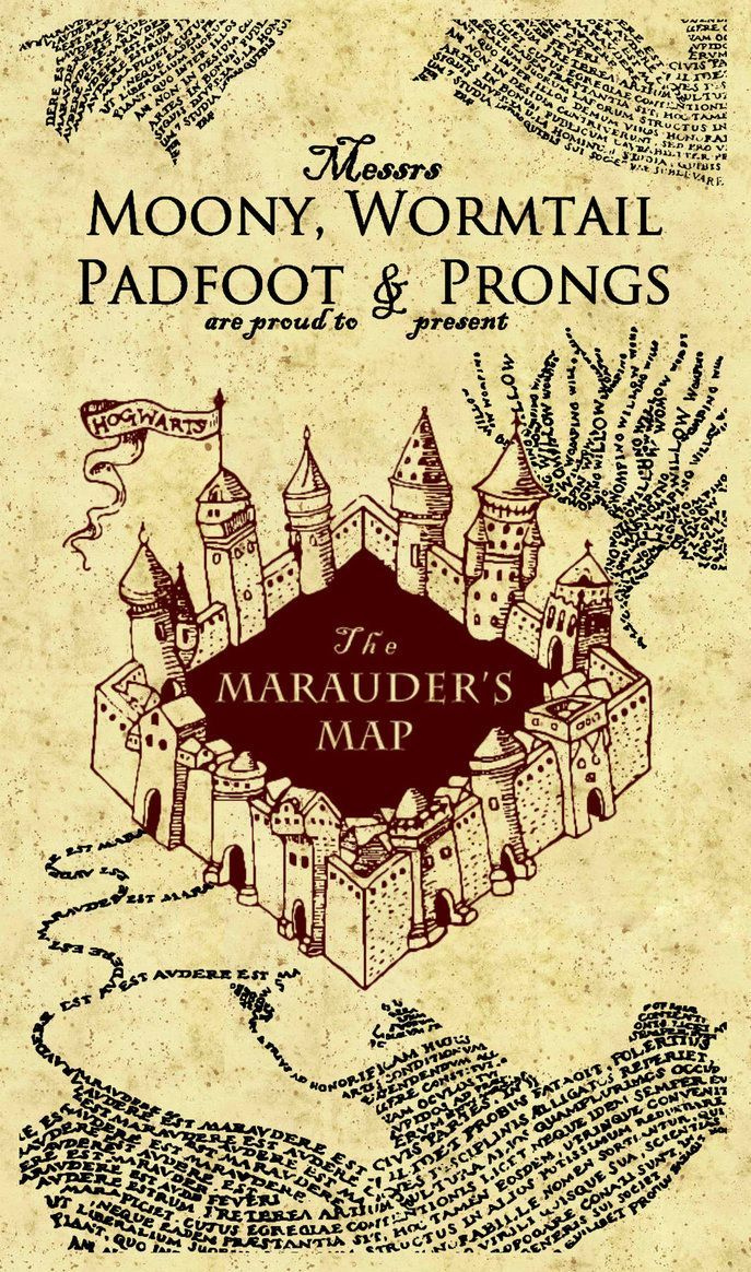 Marauder s Map Wallpapers On WallpaperDog