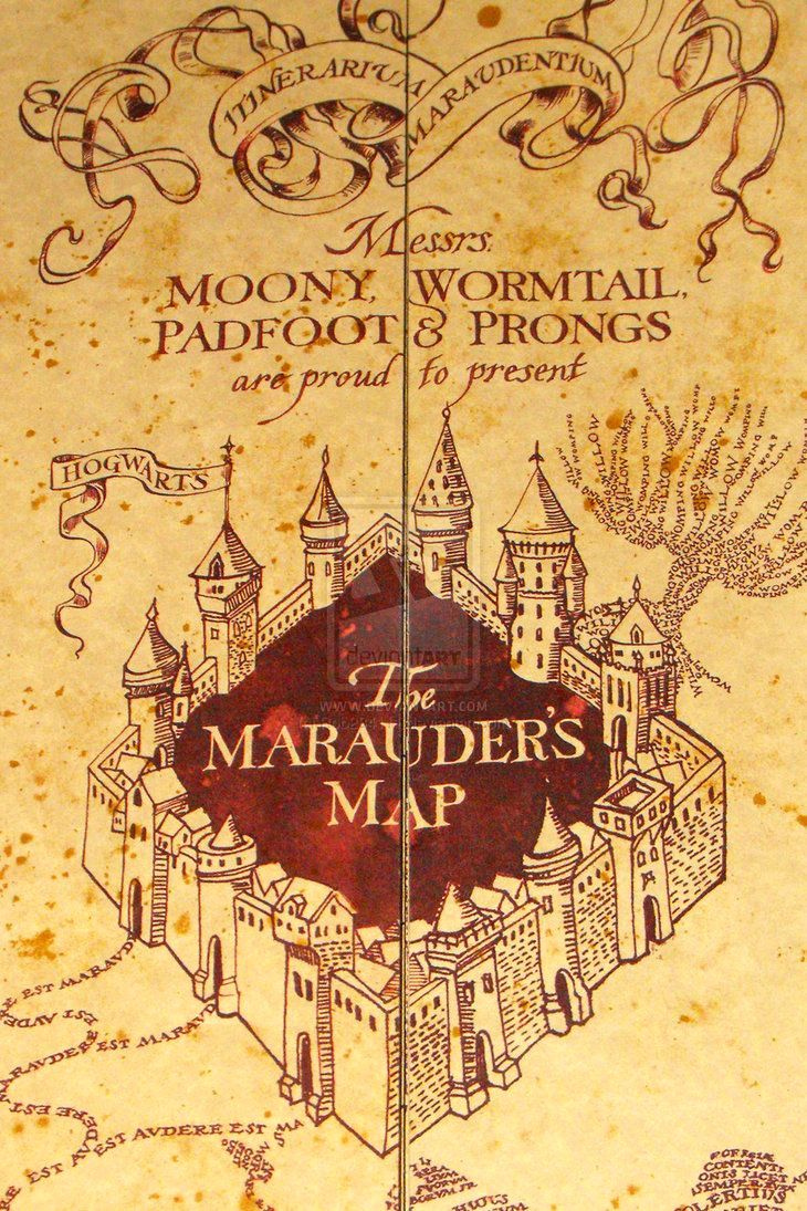 Marauder s Map Wallpapers On WallpaperDog