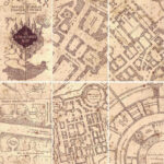 Marauders Map Harry Potter Marauders Map Harry Potter Marauders