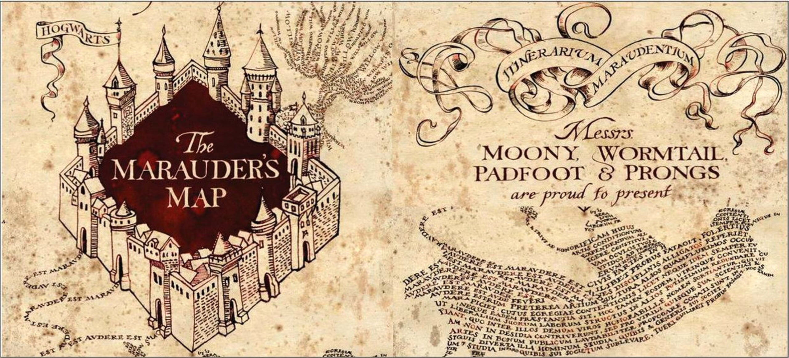 Marauders Map Vector At GetDrawings Free Download