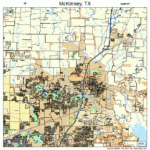 McKinney Texas Street Map 4845744