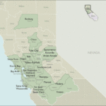 Metro Area Zip Code Maps Of California