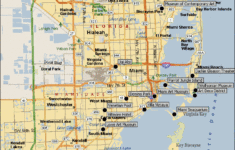 Miami Florida City Map Miami Florida Mappery