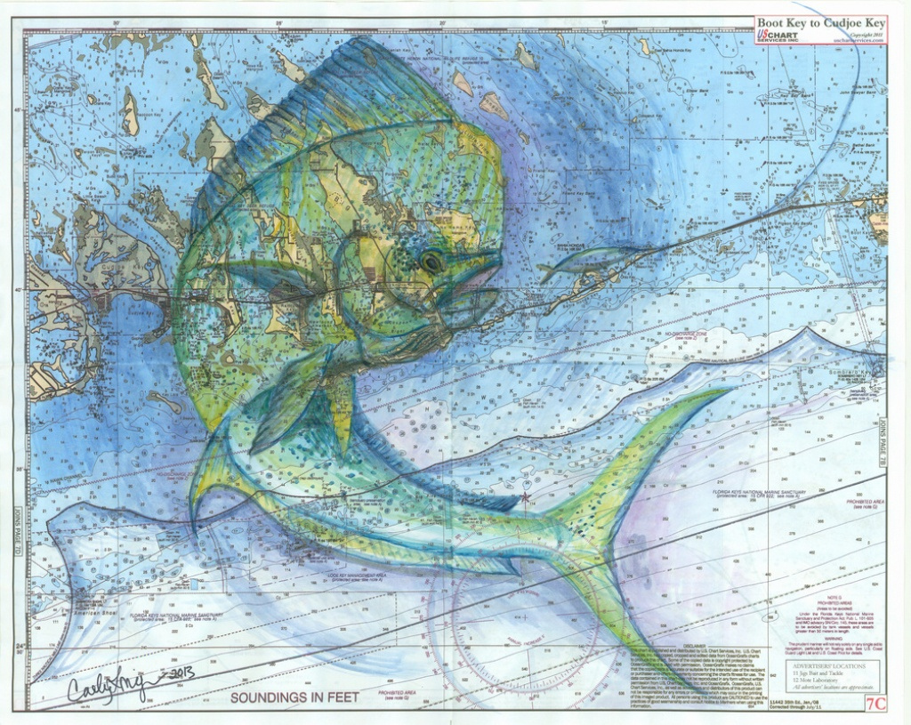 Miami To Marathon And Florida Bay Page E Nautical Chart 