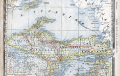Michigan Upper Peninsula Map Road Carolina Map