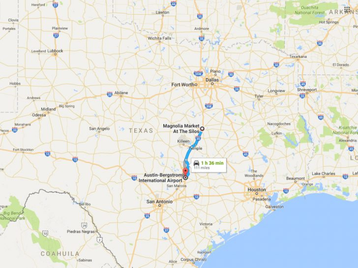 Waco Tx Map Google