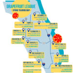 Mlb Spring Training Sites Florida Map Time Zones Map