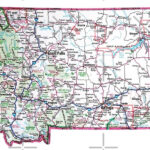 Montana Roadmap By Havocgirl Redbubble