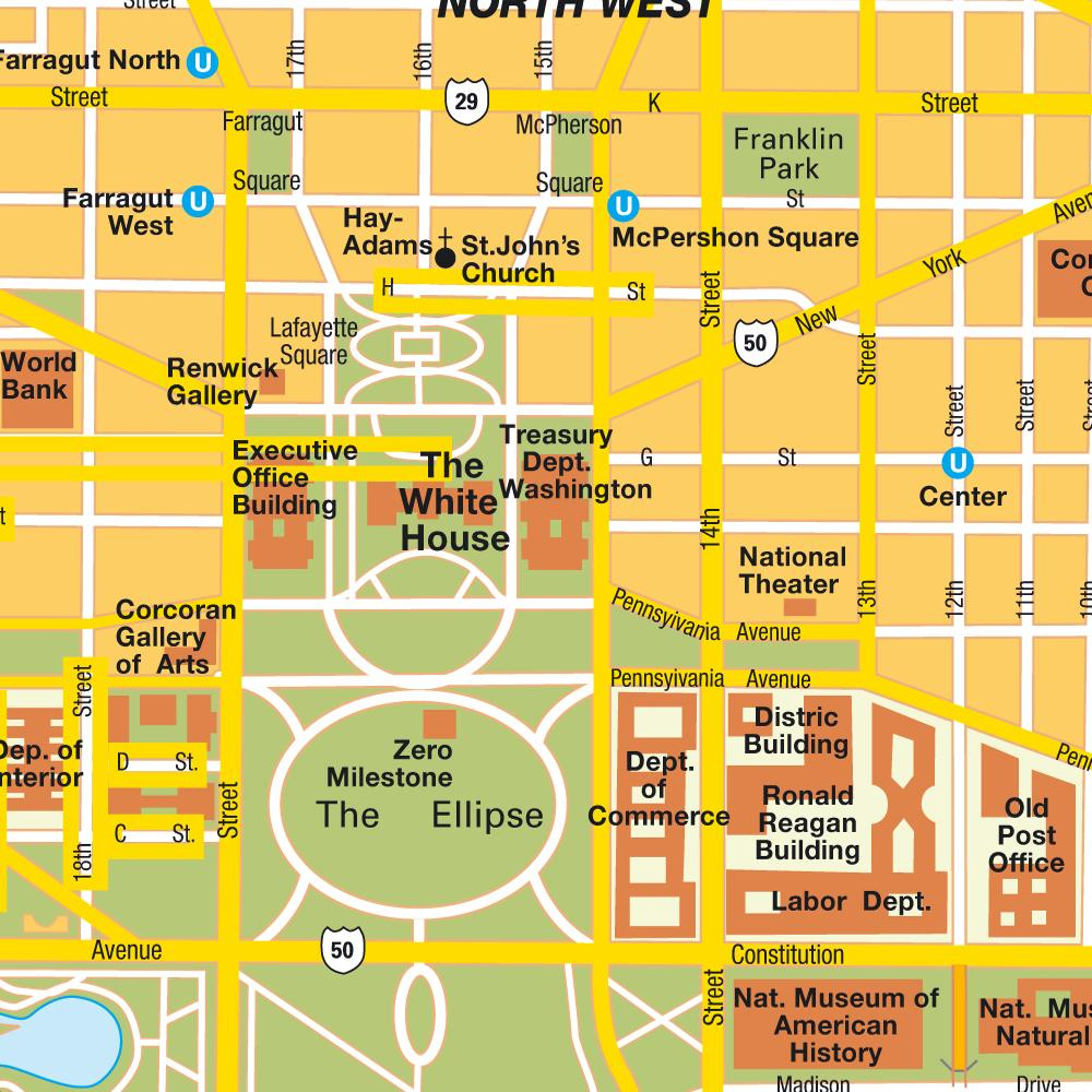 National Mall Map In Washington D c Wheretraveler Printable 