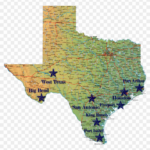 National Parks In Texas Map