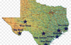 national parks in texas map National Parks In Texas Map