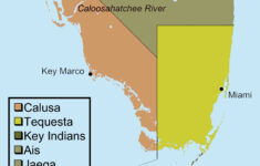 Native American Tribes In Florida Map Printable Maps