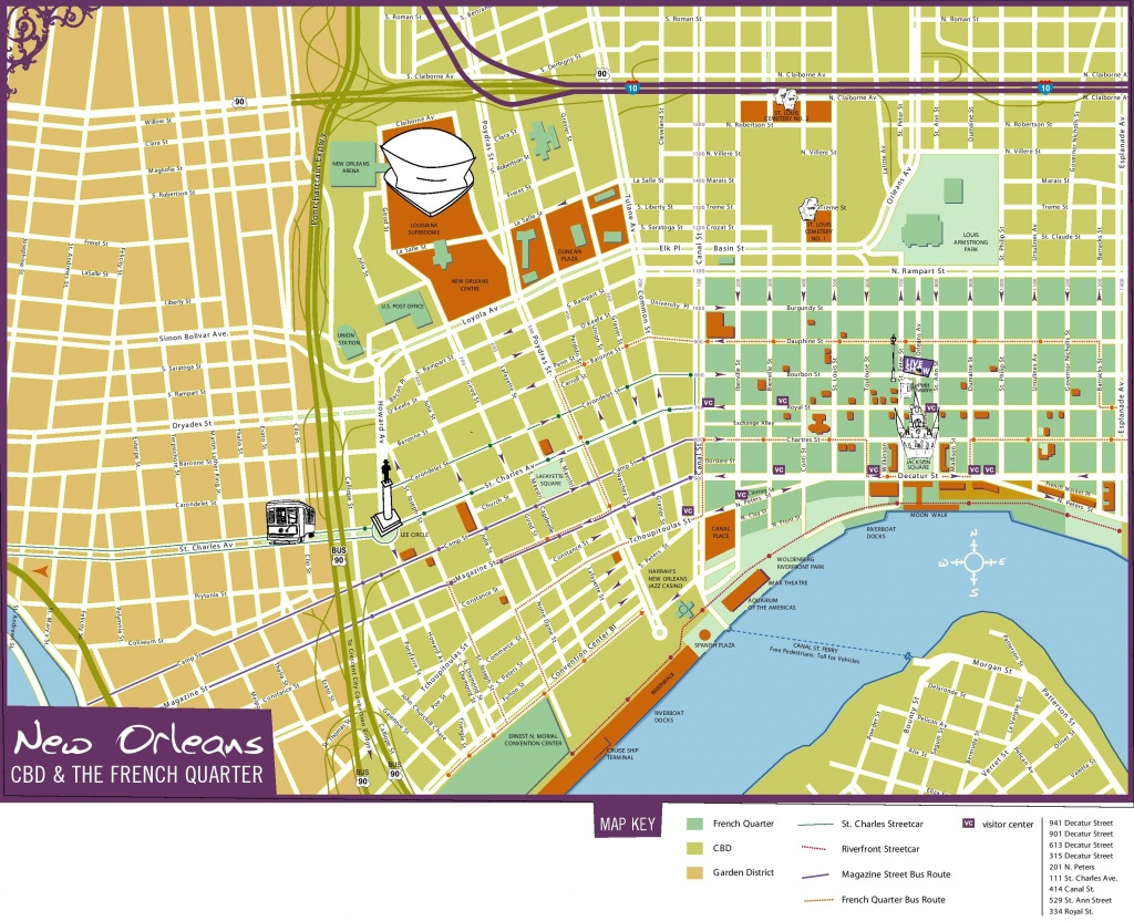 New Orleans Maps Louisiana U s Maps Of New Orleans Printable 