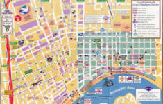 New Orleans Walking Map Afputra Pertaining To Printable French