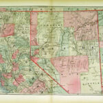 New Rail Road And County Map Of Northern California And Nevada By