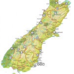 New Zealand South Island Map Printable Printable Maps