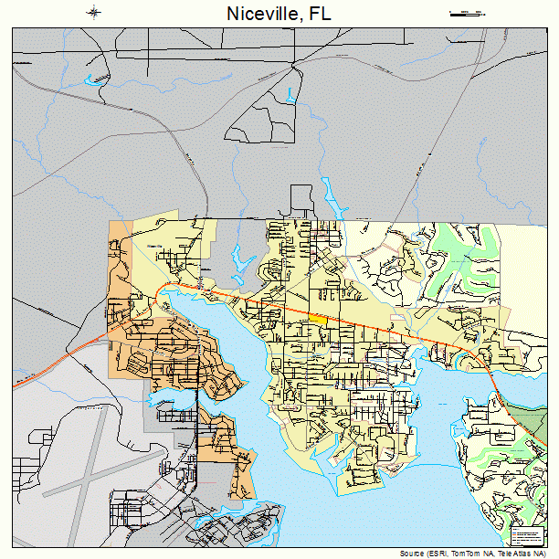 Niceville Florida Map