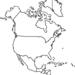North America Outline Map Clip Art At Clker Vector Clip Art