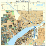 North Fort Myers Florida Street Map 1249350