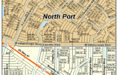 North Port Florida Street Map 1249675