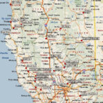 Northern California California City Map California Map San Gabriel