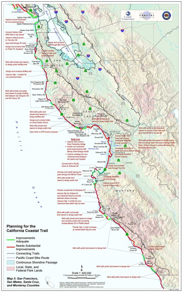 Northern California Hiking Map