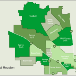 Northwest Map Of Houston Surrounding Communities Area Map North