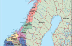 Norway Political Map Illustrator Vector Eps Maps Order And Download