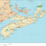 Nova Scotia Map Nova Scotia Canada Mappery