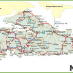 Nova Scotia Road Map