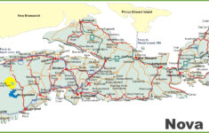 Nova Scotia Road Map