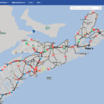 Nova Scotia Road Map St Peter S