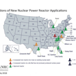 Nrc Location Of New Nuclear Power Reactor Applications Nuclear Power